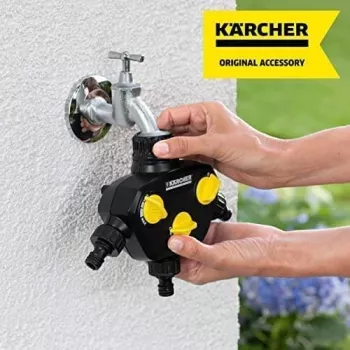 Kärcher 2.645-200.0 3-suunaline jaotur 60 mm imivoolikuga ja tagasilöögiklapiga