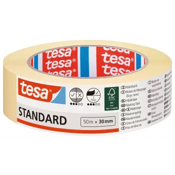tesa 05087 Maalriteip 50 m x 30 mm Kollane 05087-00000-03