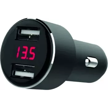 IWH kahe USB-portiga autolaadija pingekuvaga 4.8A (019062)