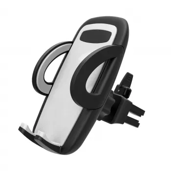 IWH 019260 360° pöörlev autosõiduki õhutusava telefonihoidik 53-95 mm nutitelefonidele, must