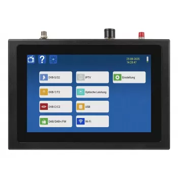 Megasat HD 7 Combo V2 satelliidimõõtur DVB-S/S2/T/T2/C DAB/DAB+ USB DiSEqC 1 (2600024)