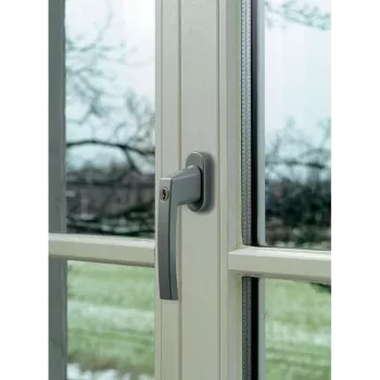 ABUS lukustatav aknakäepide hõbedane ABFS59486