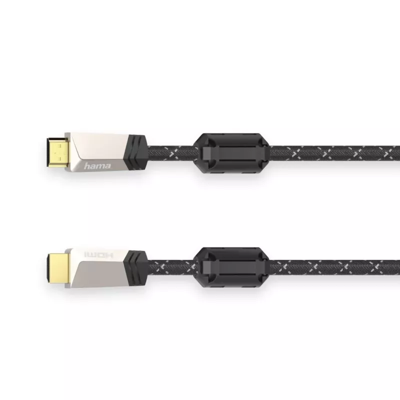 Hama 00205024 HDMI-kaabel 0,75 m HDMI Type A (Standard) must, roosa