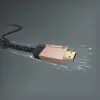 Hama 00205024 HDMI-kaabel 0,75 m HDMI Type A (Standard) must, roosa