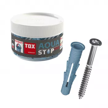 TOX AQUA STOP PRO seinakruvi komplekt koos kruvidega, 6 x 38 mm, 40 tükki 014271011