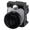 Siemens SIRIUS ACT 3SU1200-6KB10-1AA0 Akustiline signalisaator, 22 mm ümar, plastik, must, 24 V AC/DC, IP66/IP67/IP69K