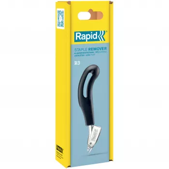 RAPID TOOLS R3 tangitüüpi klammerdaja eemaldaja, hõbedane/must, teraslõuad, ergonoomiline käepide 5001701