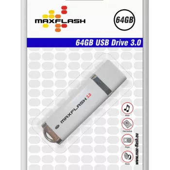 MEMORYSOLUTION MAXFLASH 64GB USB 3.0 suure kiirusega mälupulk, jaemüük