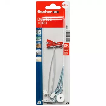 Fischer DuoTec 10 RH K NV õõnsustüübel ümara konksuga, 1 komplekt (537264)