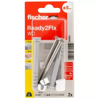 Fischer Ready2Fix WC paigalduskomplekt (553883)