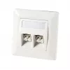 EFB ET-25085FO Fiiberoptiline raamikomplekt 2x E2000, SC Simplex, LC Duplex, RAL 9010