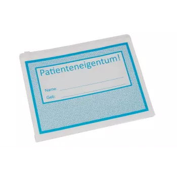 BOI Dokutech patsiendi vara tõmblukuga kott sinine/valge, 10 tk 9318-00061