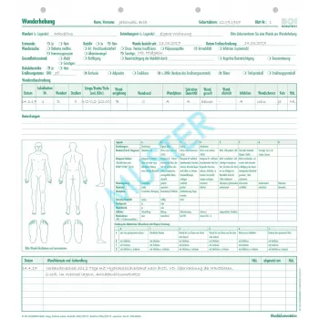 BOI haavadokumentatsiooni vormid, 50 lehte A4 9206-00435N