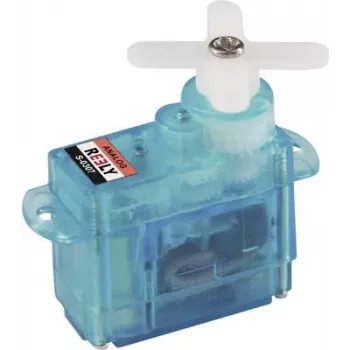 Reely Micro-Servo S-0307 analoogservo plastikülekandega JR-pistik RE-2148501