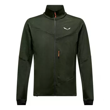 Salewa Sella Crevasse Jacket meeste fliis - tumeroheline, suurus M