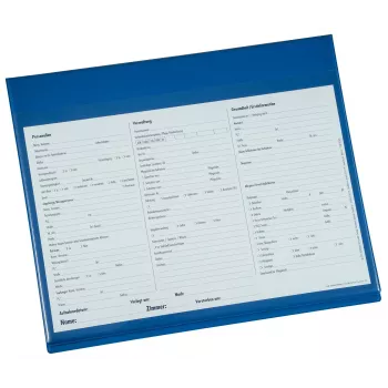 BOI Dokutech Solid Ring Binder A4 sinine, 2 rõngast, 30 mm rõnga läbimõõt, 50 mm selja laius 9108-01824