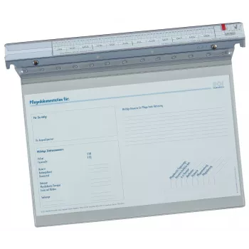 BOI Dokutech patsiendi dokumentatsiooni rippuv kaust Signal-Line plastikust hall 2 x kommertsfaili mehhanism (9208-00535)