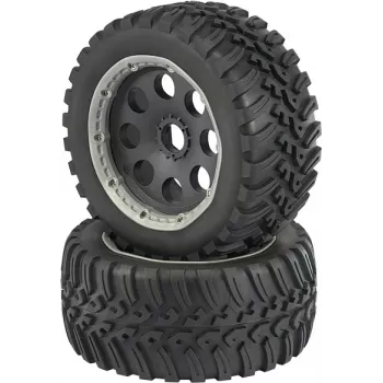 Reely 1:6 Buggy komplektsed rattad V-Block 6-kodaraline must 1 tk (RE-6478860)