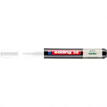 Edding 50 EcoLine värvimarker valge 2-3 mm 4-50-049