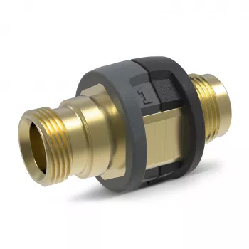 Kärcher M22AG-TR22AG adapter - messing, must
