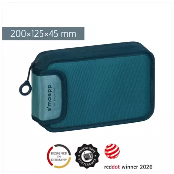 BRUNNEN s'maepp Colour Code Denim täidetud pliiatsikarp, 17-osaline, 20 x 4,5 cm 104942039