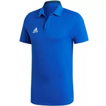 adidas Condivo 18 Puuvillane Polo Särk Sinine CF4375 S