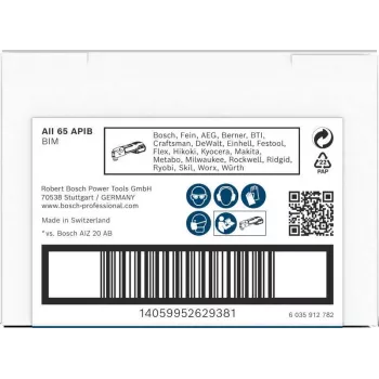 Bosch PRO AII 65 APIB sügavlõiketera 65x40mm puidule ja metallile, StarlockPlus/Max 2608669081