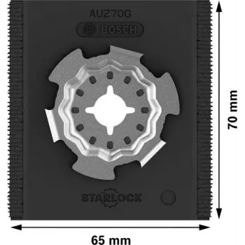 Bosch 2608669126 Mitmeotstarbelise tööriista tarvikute komplekt 5-osaline Starlock