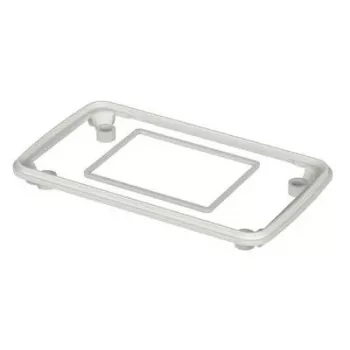 Bopla BOP 500 DI Bopad IP65 tihend - RAL 9016 dekoratiivne tihend TPE (lõhnaneutraalne spetsiaalne kummisegu) valge (P x L x K) 131 x 76 x 13,2 mm 1 tk. 35250006