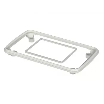 Bopla BOP 500 DI Bopad IP65 tihend - RAL 9016 dekoratiivne tihend TPE (lõhnaneutraalne spetsiaalne kummisegu) valge (P x L x K) 131 x 76 x 13,2 mm 1 tk. 35250006