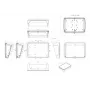 Bopla BoPad BOP 10.1 P-9016-SET ekraani korpus 285 x 198 x 92,90 mm ABS valge RAL 9016 35110176.HMT1