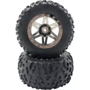 Reely komplektsed rattad RE-6622380 (2 tk, 65 mm, 12 mm kuuskant) 1:10 RC-autodele