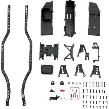 Reely RE-7068336 Alumiiniumist põhiraamiplaat 1:10 RC buggydele ja veokitele