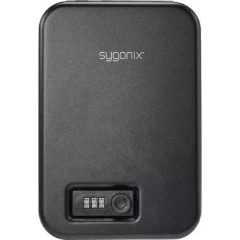 Sygonix SY-4849288 elektrooniline kombinatsiooniga seifi lukk - must