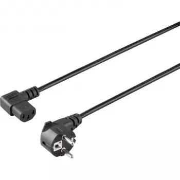 Sygonix SY-5042710 Külmseadme toitekaabel CEE 7/7 - IEC C13 2 m must
