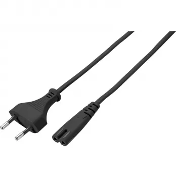 SYGONIX SY-5043504 Toitekaabel CEE 7/7 - IEC C13 3m Must
