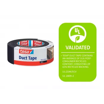tesa 56498-00000-15 Teip Must 50 m x 50 mm