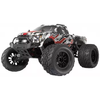 Reely New2 Super Combo harjata 1:10 RC elektriline monsterveok 4WD 100% RTR 2,4 GHz koos akuga, laadija ja saatja patareidega (RE-7766676)