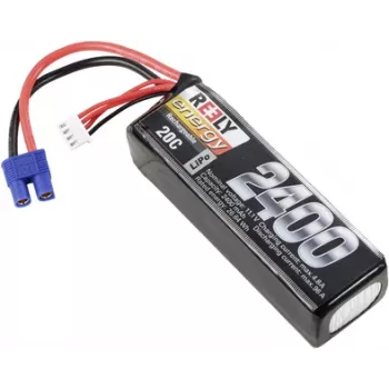 Reely LiPo aku 11.1V 2400mAh 3S 20C Softcase EC3 (RE-7853469)