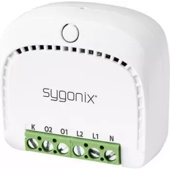 Sygonix SY-4699844 Wi-Fi nutikas pistikupesa energiamõõtmisega, 3680 W, tüüp F, siseruumides, ühildub Alexa ja Google Home'iga