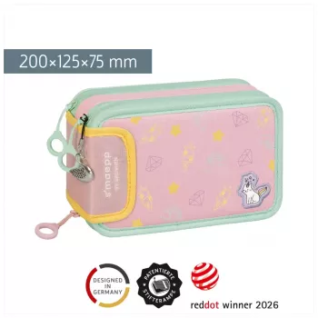 BRUNNEN s'maepp Sweet Unicorn täidetud pinal Pastelne Roosa/Roheline 33-osaline, 20,0 x 7,5 cm 104942101
