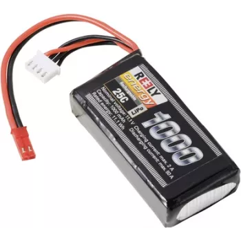 Reely LiPo aku 11.1V 1000mAh 3S 25C Softcase BEC (RE-7845957)