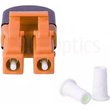 BLUELAN BlueOptics Fiiberoptiline Loopback-adapter OM2 LC/UPC Duplex Keraamiline Ferrule -40°C kuni +85°C (BOLBLCOM2)