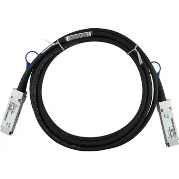 BlueLAN 100G QSFP28 otseliitmise vaskkaabel, 1m, passiivne twinax, 30AWG 02314NVH-BL