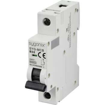 Sygonix SY-6440886 SYG-MCB 1P/B32/6KA miniatuurne kaitselüliti 1-pooluseline 32 A 240 V/AC