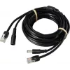 Sygonix kaamerakaabel SY-6441782 - 10m CCTV video- ja toitekaabel, BNC-BNC + DC