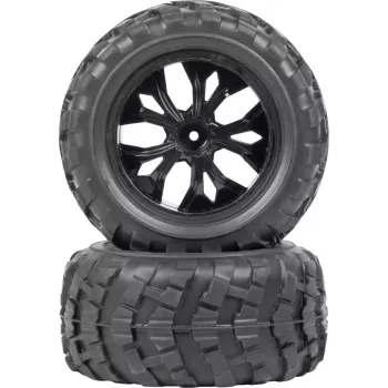 Reely RE-7083018 komplektsed rattad Rhino 2 jaoks (2 tk, 1:10, 12mm kuuskant)