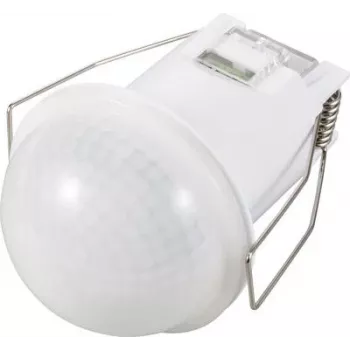 Sygonix SY-6733032 360° laesüvispaigaldatav PIR-liikumisandur, 230 V relee, 2000 W, 6 m ulatus, valge