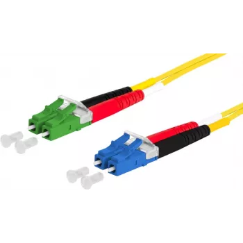 METZ CONNECT OpDAT 151P1JOJA20E LC-Duplex - LC-Duplex APC OS2 valguskaabli ühenduskaabel, 2 m