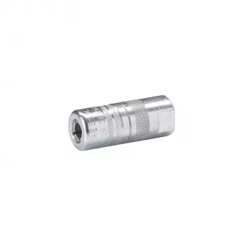 Pressol 12643 täppisotsik määrdeainepüstolitele, M10x1 emane keere, 4-lõualine hüdrauliline ühendus, 400 baari